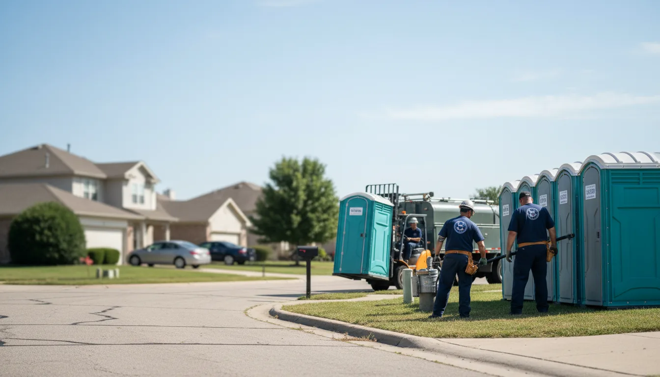 Porta Potty Rental in Jet, OK near me